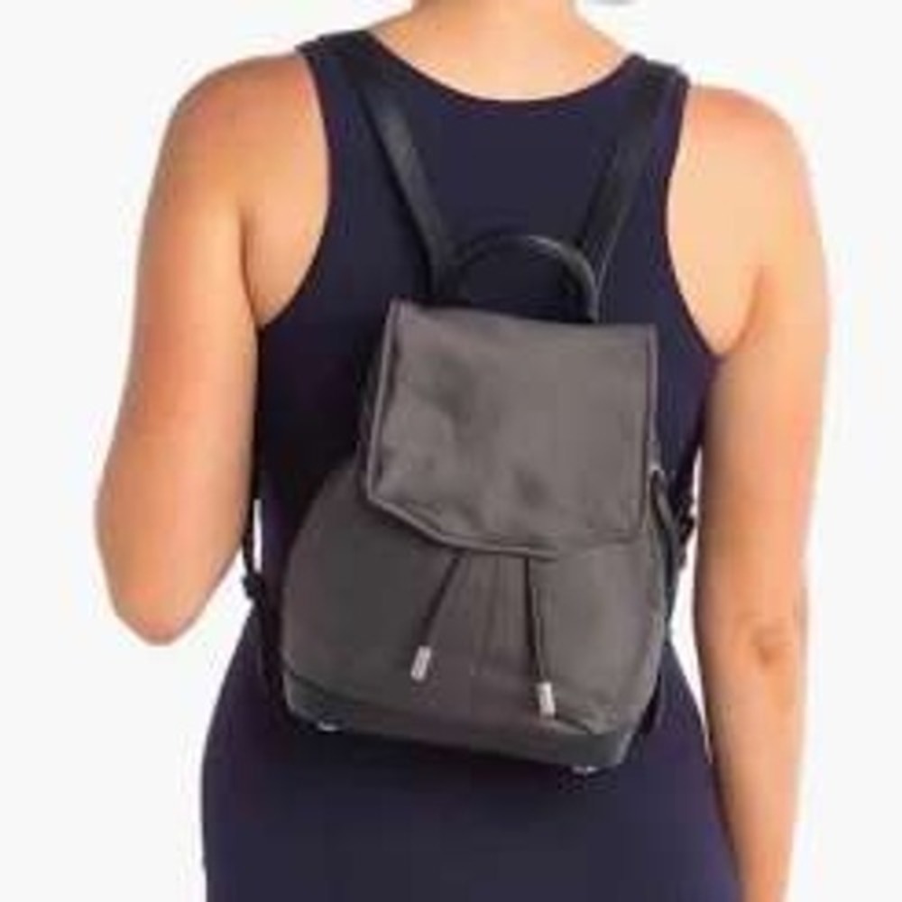 Rag & Bone Pilot Backpack in Black Pebbled Leather - Picture 3 of 10